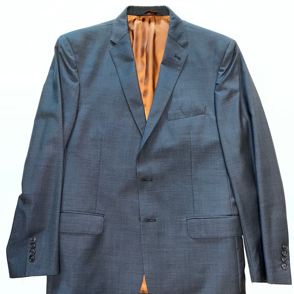 Joseph A. Banks Blue Slim Fit Suit